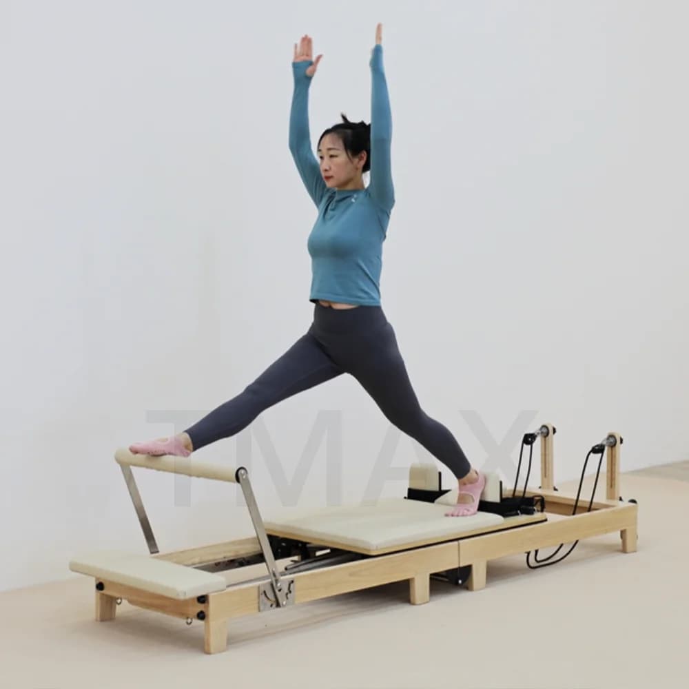 Reformateur pliable en bois Durable garantie, Machine de Pilates, réformateur pliant pour accessoire