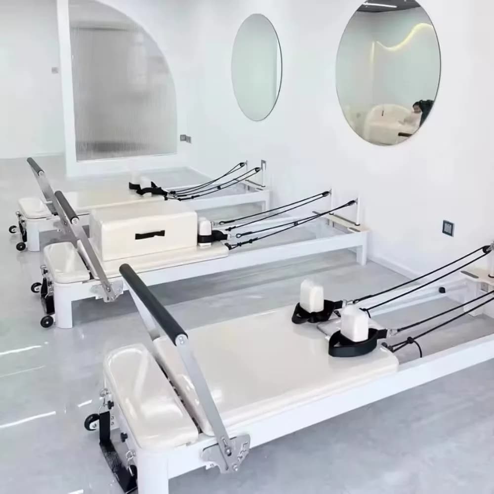 Boîte de Yoga à usage Commercial, sangles à ressorts en alliage d'aluminium, réformateur de Pilates,