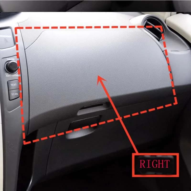 Accessoires de voiture pour Toyota Yaris 06-12, couvre-tableau de bord, boîte de rangement, panneau décoratif