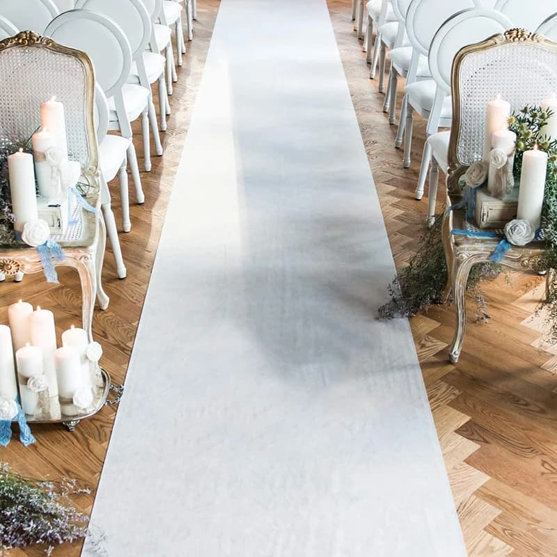 Tapis blanc fête longueur personnalisée tapis de mariage allée coureur tapis rouge élebrations récompenses événements décoration tapis