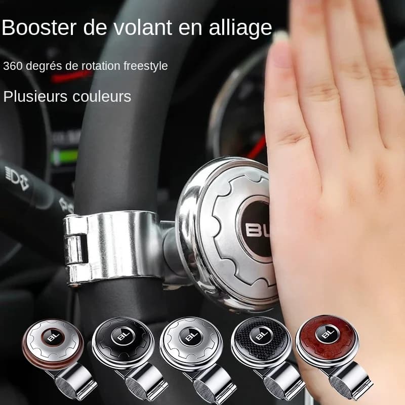 Booster de volant de voiture, boule tournante, bouton rotatif, roulement, poignée d'alimentation rotative, accessoires automatiques universels, kit d'économie de main-d 'œuvre