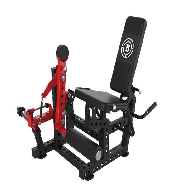 Équipement de forme physique de gymnase de curl de jambe d'étirement assis pour la machine d'extensi