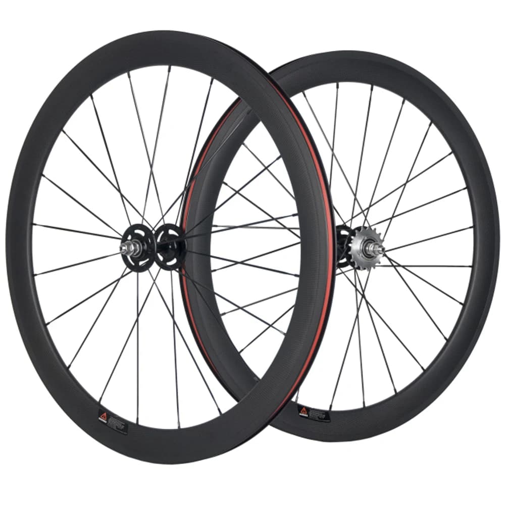 Roue de vélo à engrenages fixes en carbone chaud, roue de piste, 700C, 38, 50, 60, 88mm, chaud