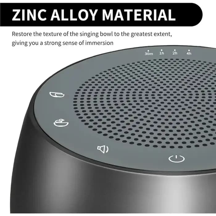 ABKV-Machine à sons de méditation, générateur de fréquences de bol chantant à 9 tons, bol chantant électronique portable pour la guérison par la fréquence