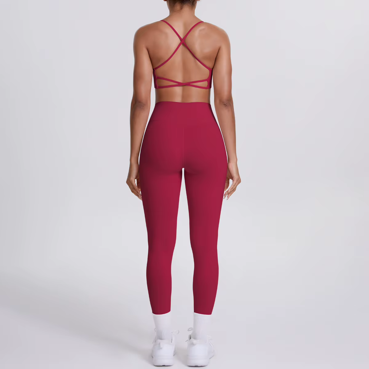 Costume de Yoga ensemble de sport gymnastique sans couture soutien-gorge de sport à fort Impact femm