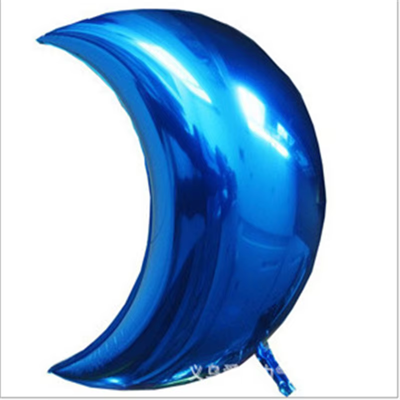 Ballons de fête en Film d'aluminium, 5 pièces, 10 pouces, lune, décoration d'amour pour mariage, sai