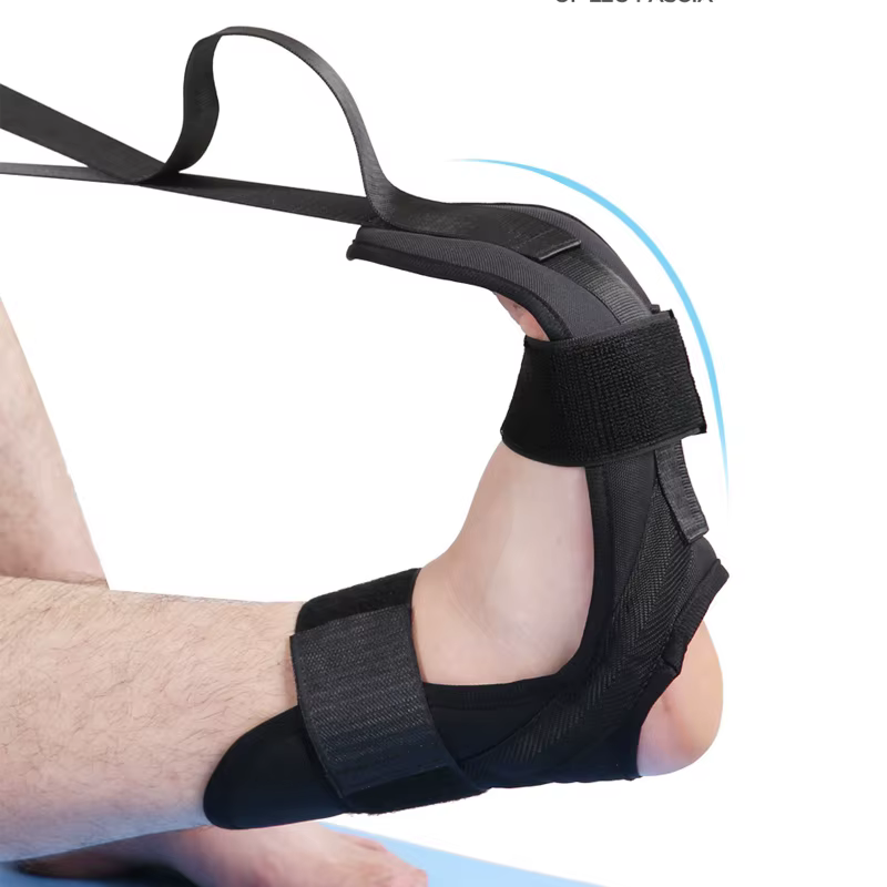 Sangle d'étirement de jambe de flexibilité de Yoga pour l'entraîneur de gymnastique de danse de joie