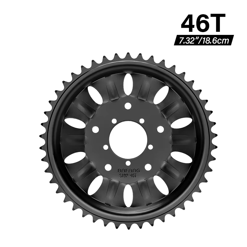 Bafang 44T 46T 48T 52T plateau chaîne roue garde pignon roue à chaîne pour BBS01B BBS02B BBSHD moteu