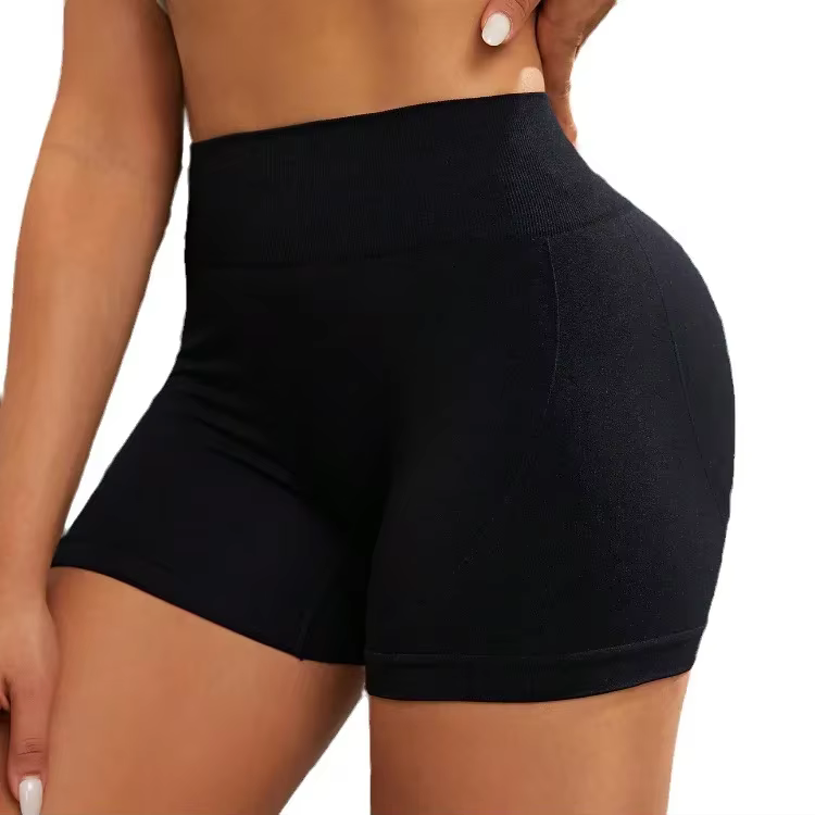 Short d'entraînement taille haute pour femme, pantalon court de Yoga