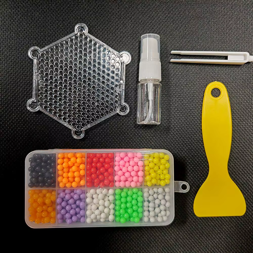 10 couleurs 1000 perles magiques de brume d'eau magique à la main bricolage perles magiques Puzzle é