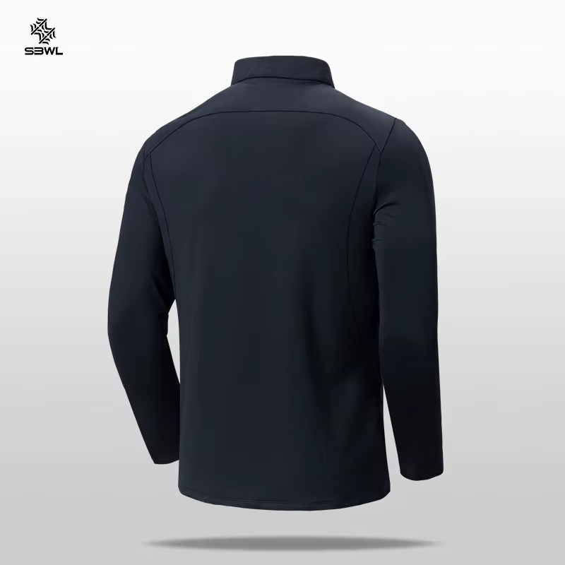 SBWL-T-shirt à manches longues pour hommes, cyclisme, randonnée, sports de plein air, vêtements de s
