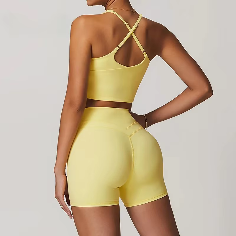 2 pièces vêtements de sport femmes Yoga ensemble vêtements de sport vêtements de sport costumes de Y