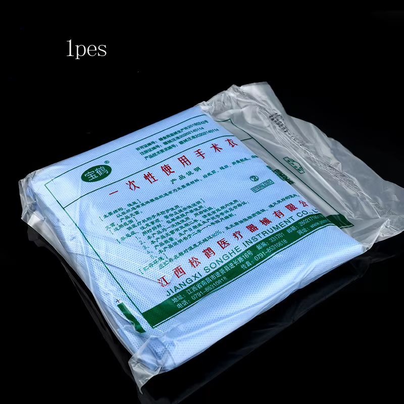 Vêtements chirurgicaux stériles jetables à usage médical