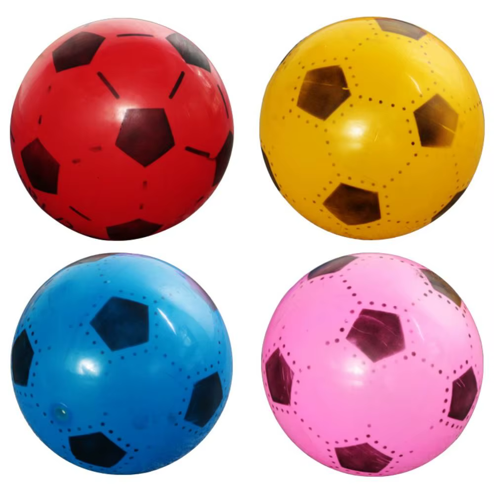 Ballon d'entraînement en caoutchouc pour enfants, match de sport de football gonflable, jeux de plei