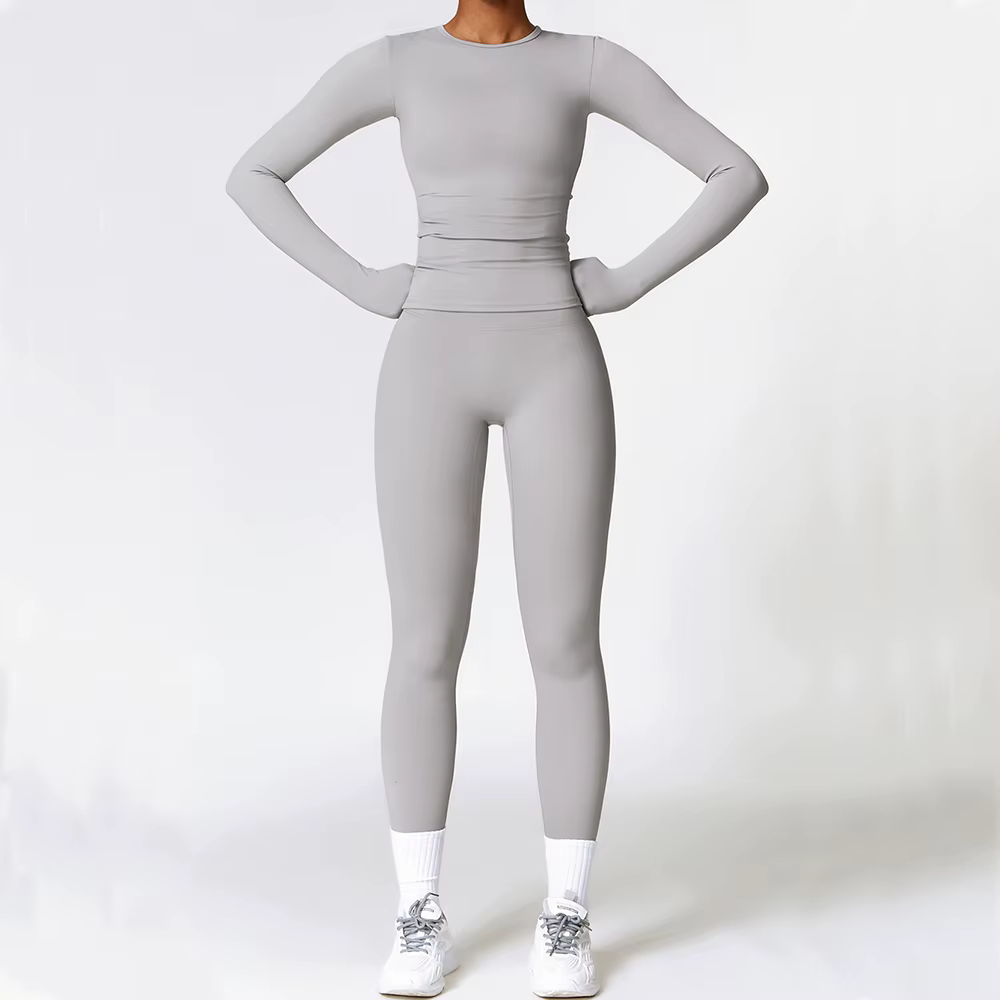 2 pièces ensemble de Yoga femmes vêtements de sport Fitness ensemble d'entraînement vêtements de spo