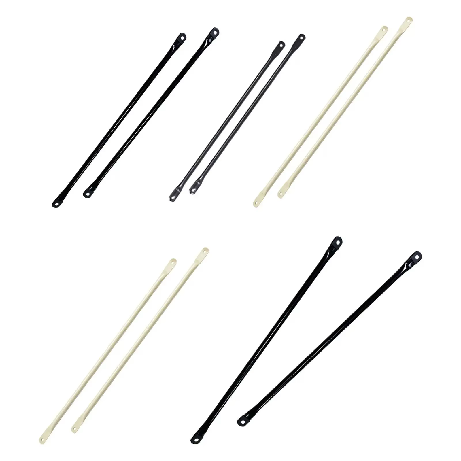 2 Pièces Tiges de remplacement pour balançoire, accessoire pour ensemble de balançoire, perches, siè