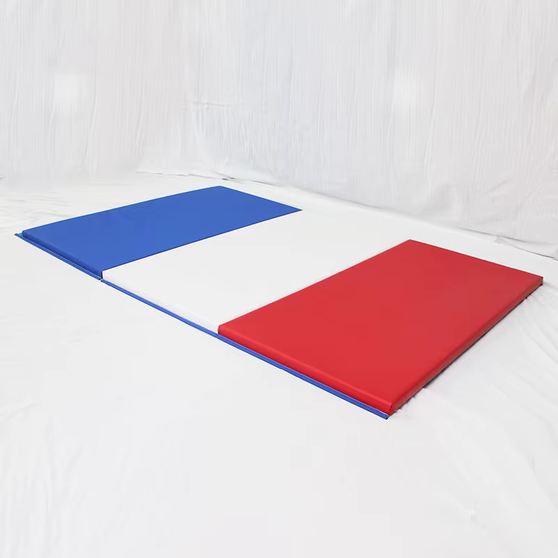 Tapis de yoga pliable et antidérapant en PU + EPE de 2 pouces d'épaisseur, pour l'école et la maison