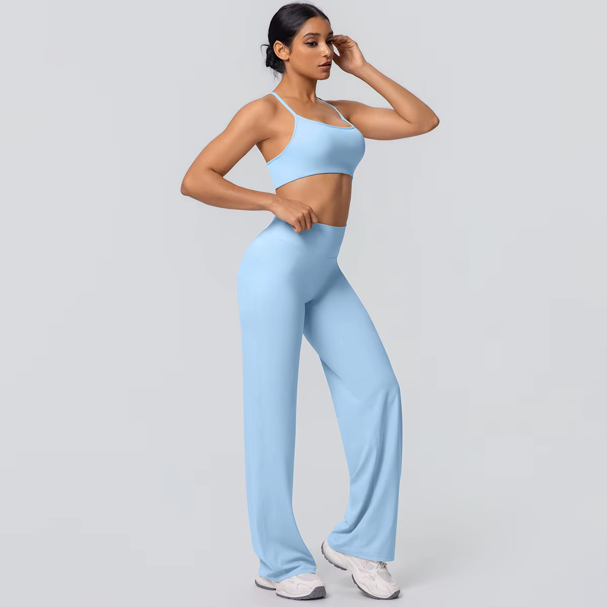 Costume de sport de Yoga pour femmes, beau dos Sexy, sous-vêtements de Yoga avec coussinet de poitri