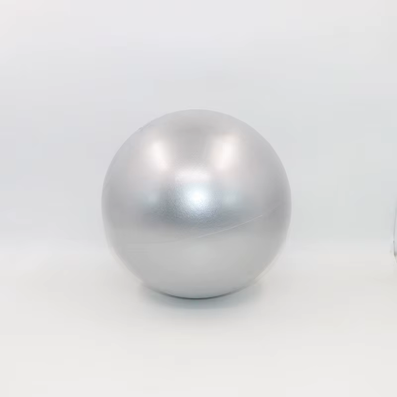 1PC Ballon d'exercice givré épaissi avec clip dorsal, ballon de fitness, ballon de Pilates, ballon d