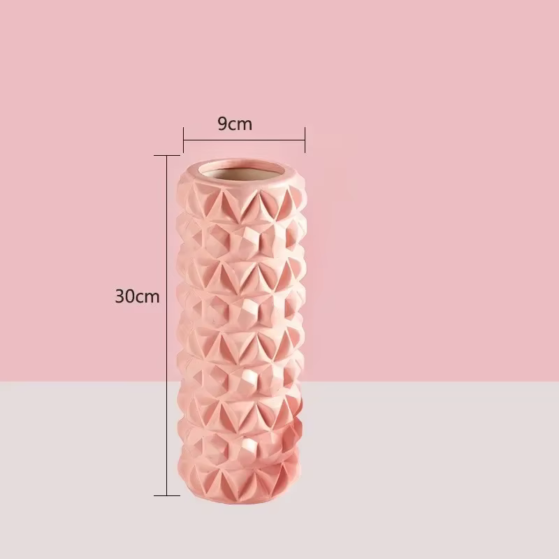 Colonne de Yoga, rouleau en mousse pour Fitness, exercice de Pilates, Massage musculaire du dos, blo