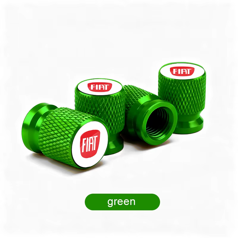Capuchons de valve de pneu de voiture, couvre-tiges d'air, accessoires pour Abarth FIAT Punto 500 Ti