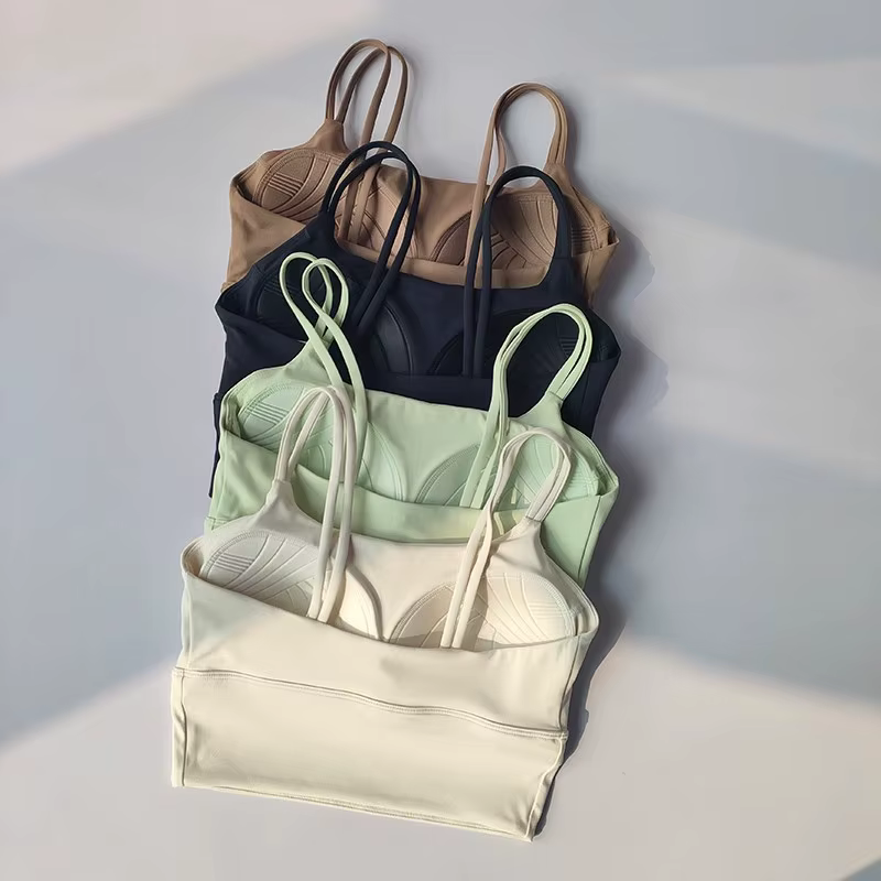 Camisole de Yoga professionnelle, tapis de poitrine fixe, sous-vêtements de sport pour femmes, antic