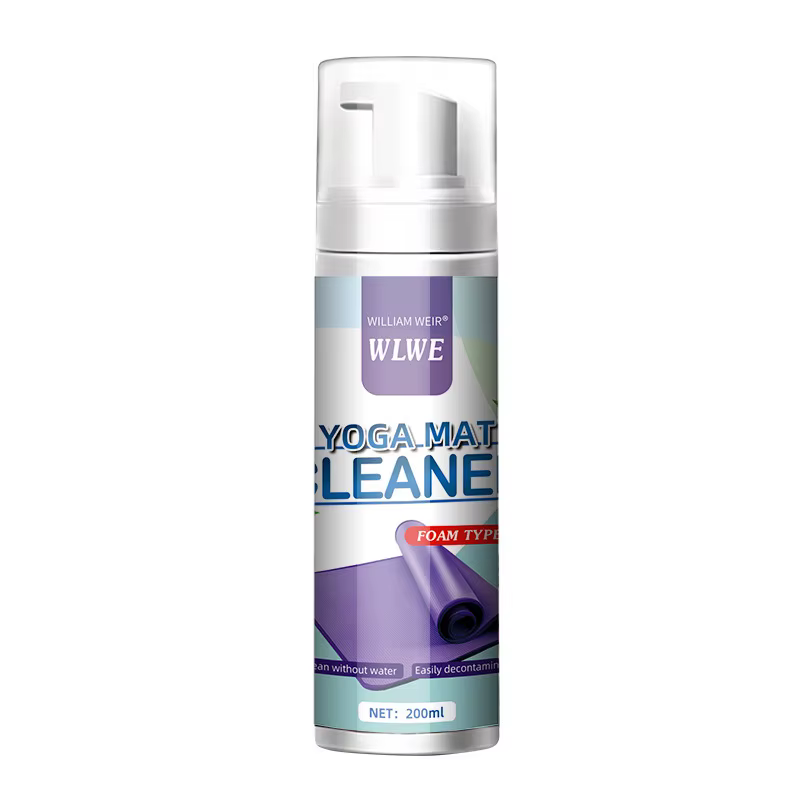 Nettoyant pour tapis de yoga 200 ml – Agent de nettoyage à sec dissolvant les taches de sueur – Nett