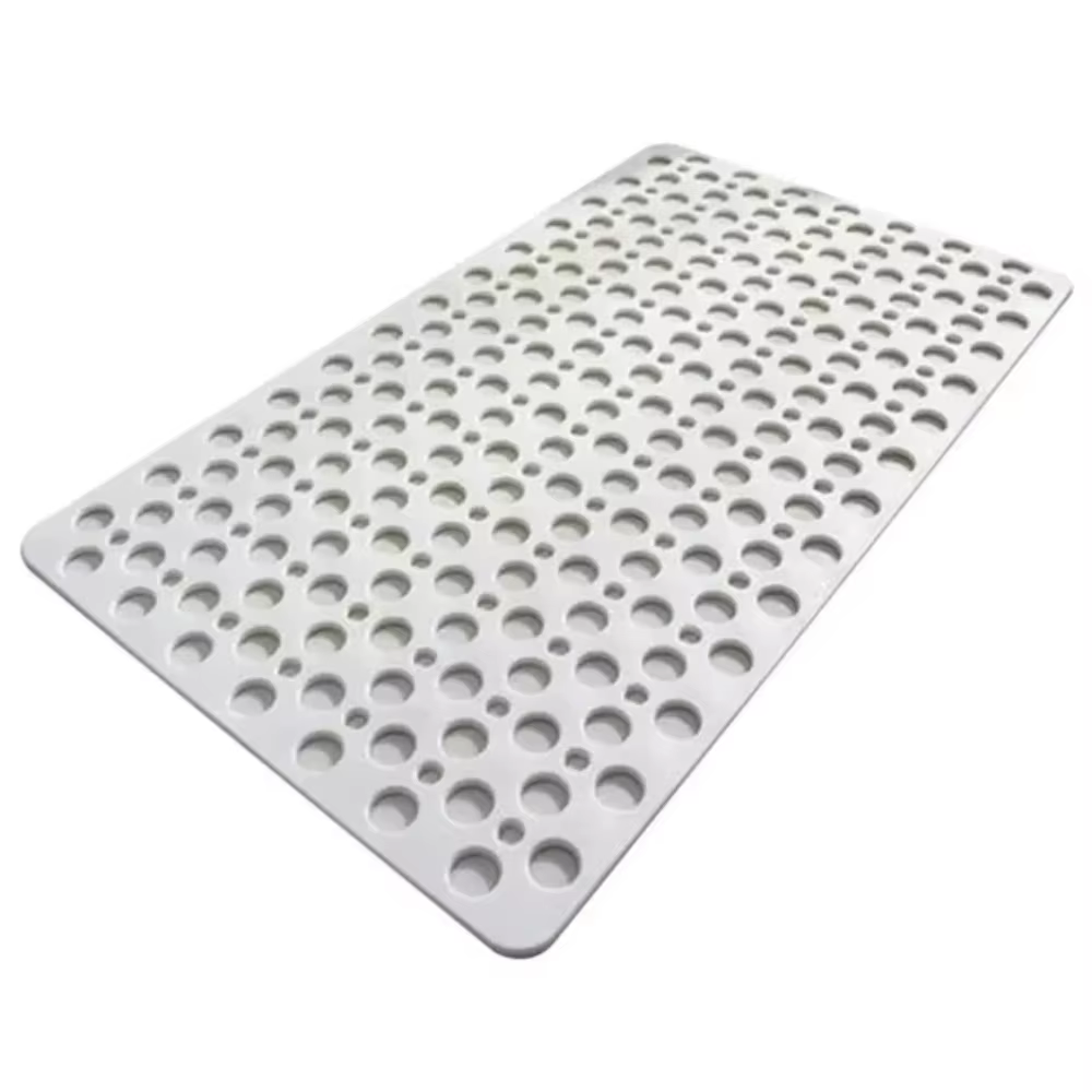 Tapis de bain antidérapant pour douche, tapis de sécurité antidérapant avec ventouses puissantes, tr