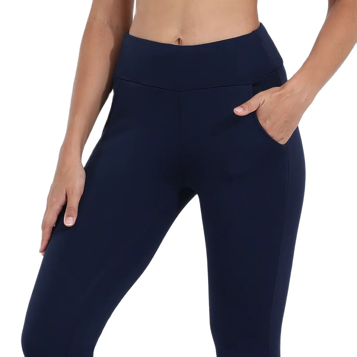 CHRLEISURE épaissir pantalons de Yoga pour femmes hiver chaud Sport Leggings taille haute thermique