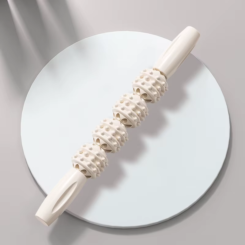 Outil portatif de Fascia de bâton de rouleau musculaire, rouleau de corps pour les tissus profonds d