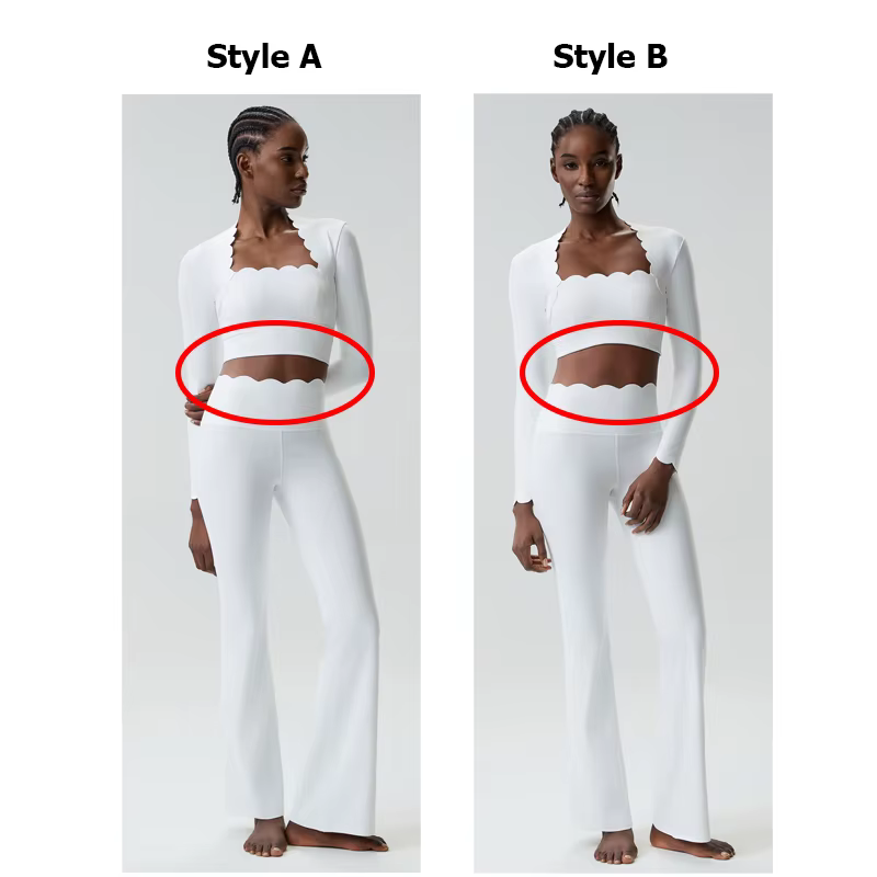Ensemble de yoga fitness deux pièces pour femmes, couleur unie, manches longues, vêtements de sport 