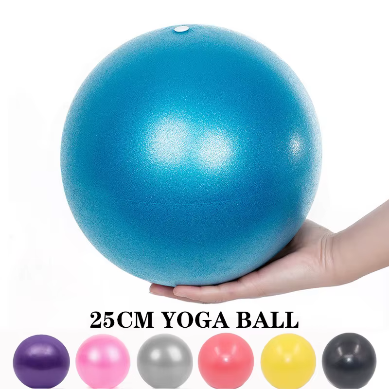 Mini ballon de Yoga, 25cm, fitness, Pilates, optique, VPN, résistant à la pression, PVC antidérapant