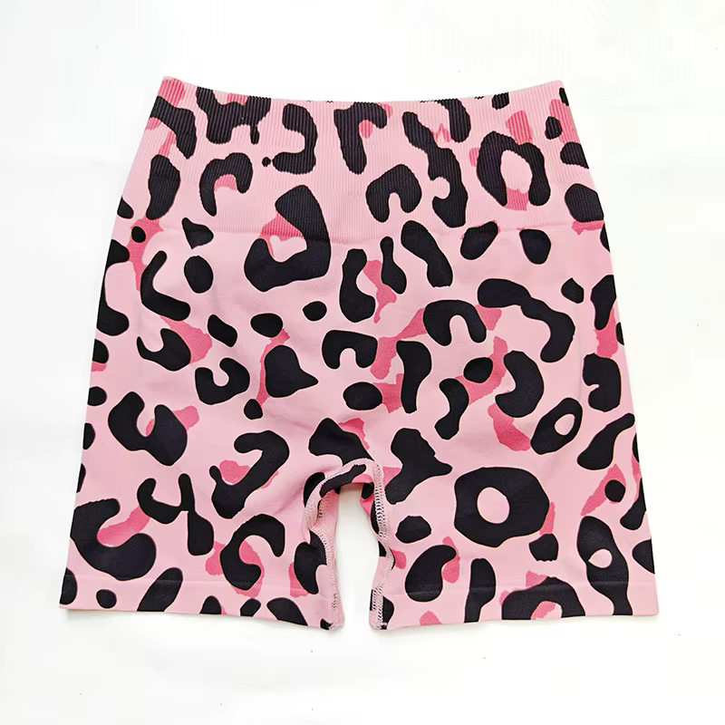 Short de Yoga imprimé Graffiti couleur Dopamine pour femmes, taille haute, levage des hanches, ventr