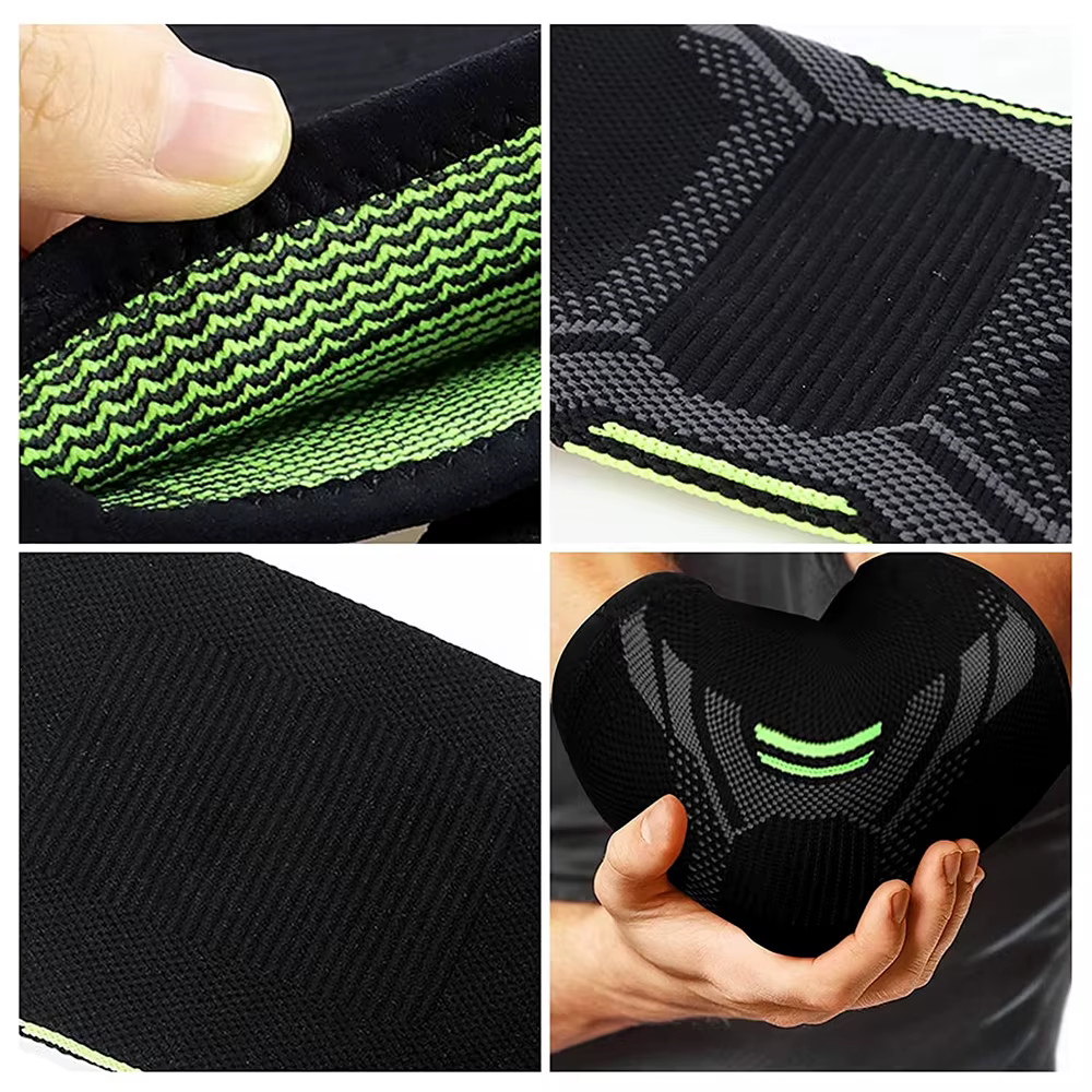 Support de coude élastique pour gymnastique, coussinet de protection pour coude, absorbe la sueur, S