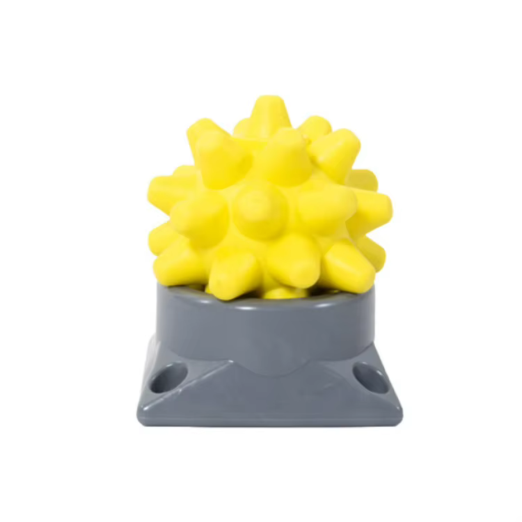 Balle de massage portable hérisson pour points d'acupression, balle fascia pour relaxation musculair