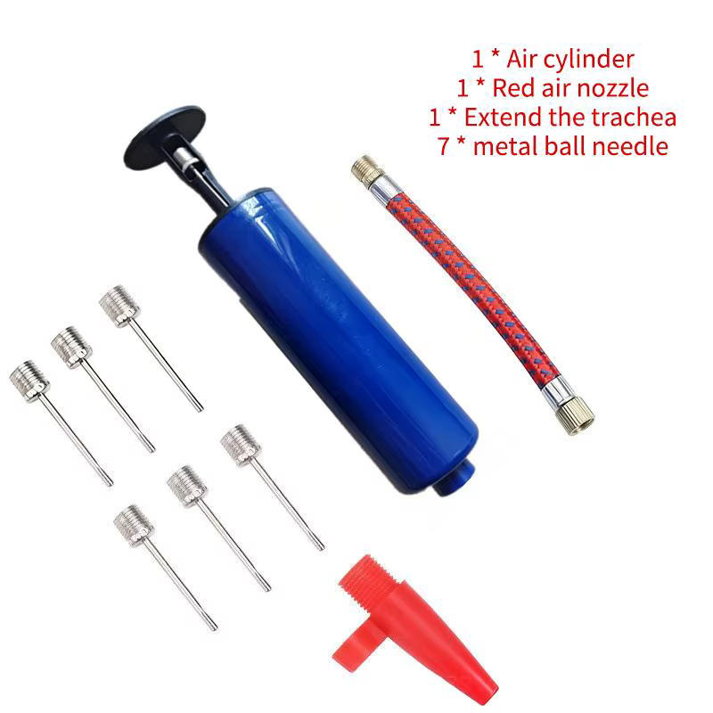 Pompe à air manuelle pour ballons de football, kit de gonflage compact et léger, solution portable p