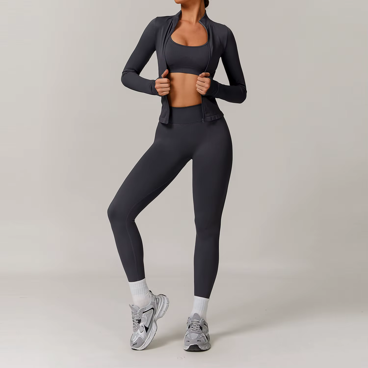 Ensemble de Yoga pour femmes, vêtements d'entraînement sans couture, vêtements de sport, Fitness, ma