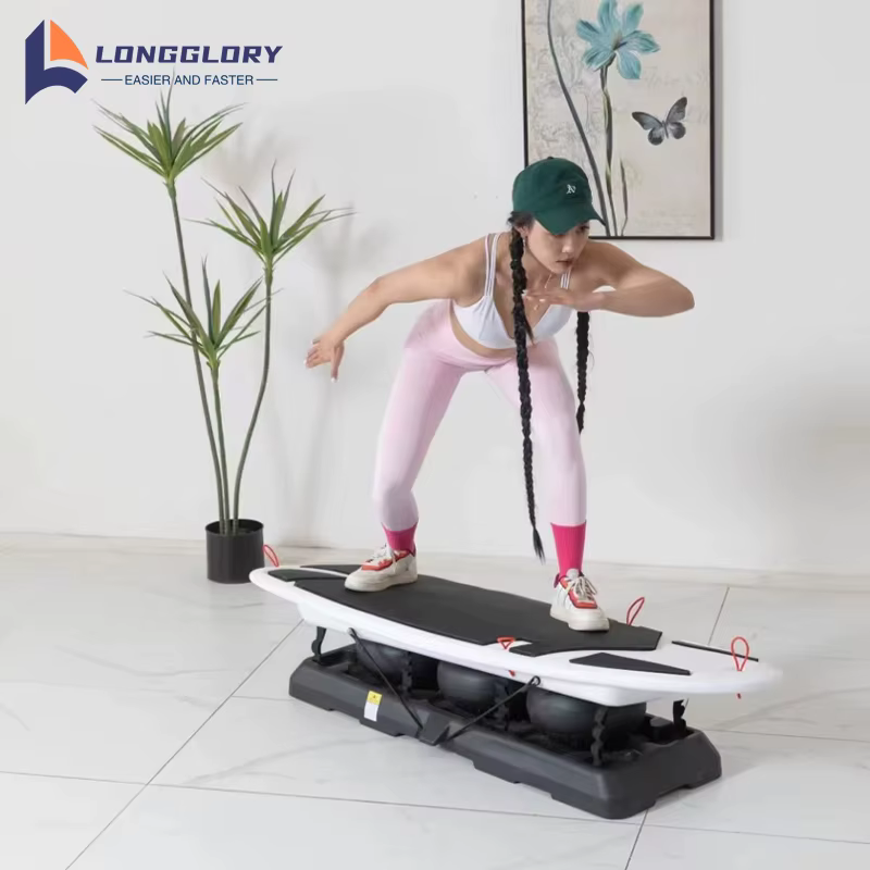 Planche de surf Pilates avec balles d'équilibre, planche de surf terrestre, Studio de Yoga, entraîne