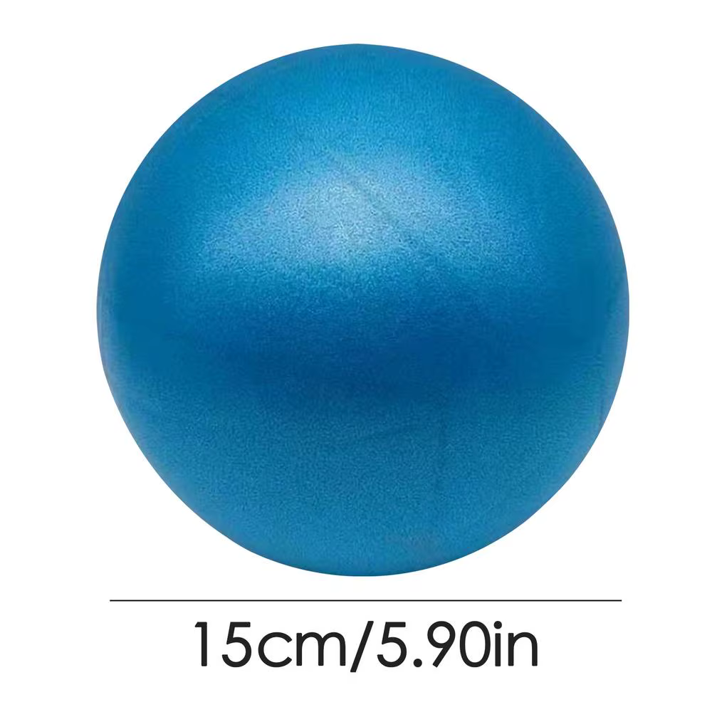 Petit ballon de Pilates 15 cm, ballon de yoga gonflable pour la gymnastique, ballons d'équilibre en 