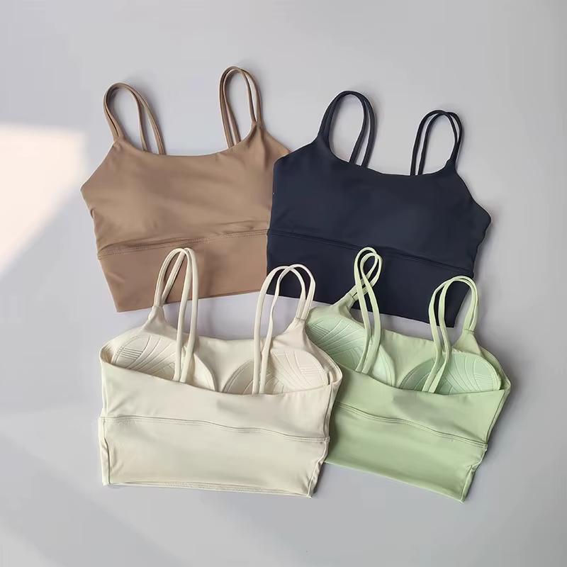 Camisole de Yoga professionnelle, tapis de poitrine fixe, sous-vêtements de sport pour femmes, antic