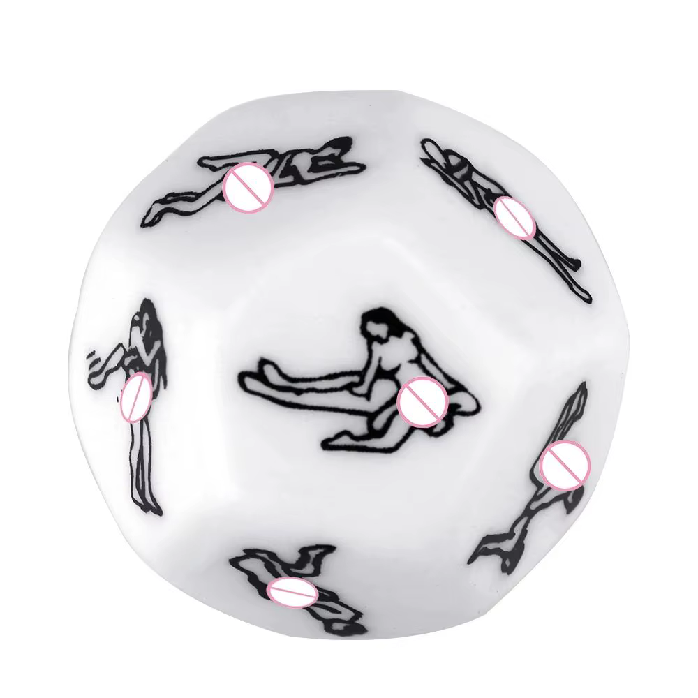 Dés pour adultes, jouets Sexy, 12 côtés, sexe érotique, amour, Posture, jeu d'humour pour Couple, Po