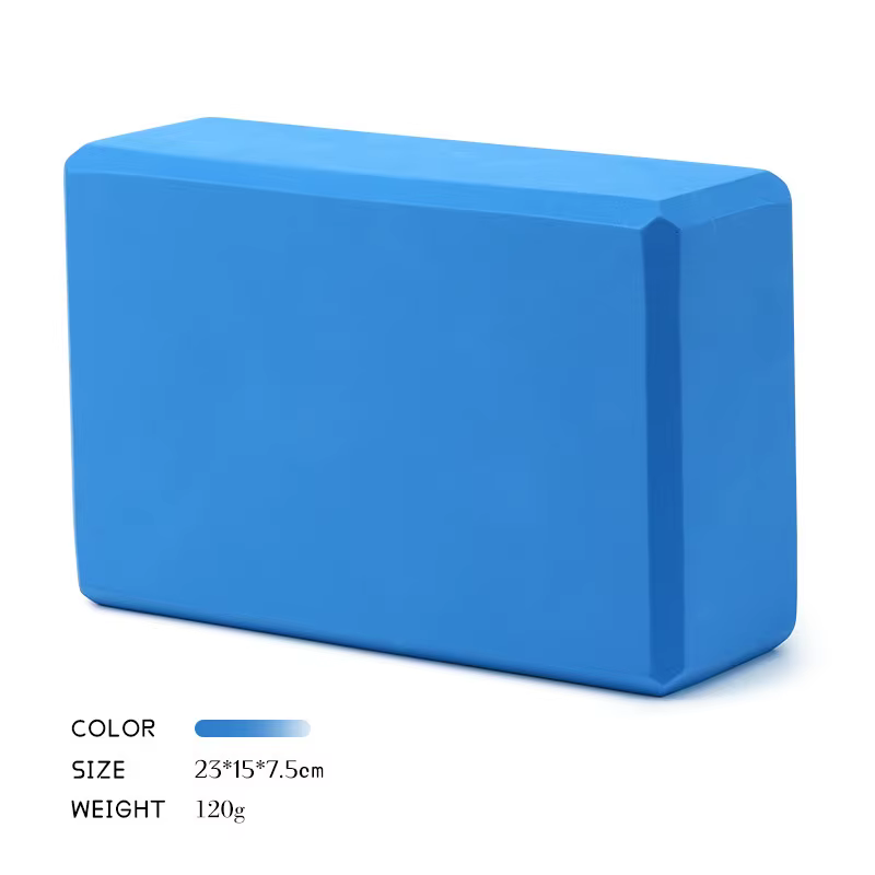 Lezyan EVA Yoga brique 120g brique de pratique fendue blocs de Yoga haute densité Pilates accessoire