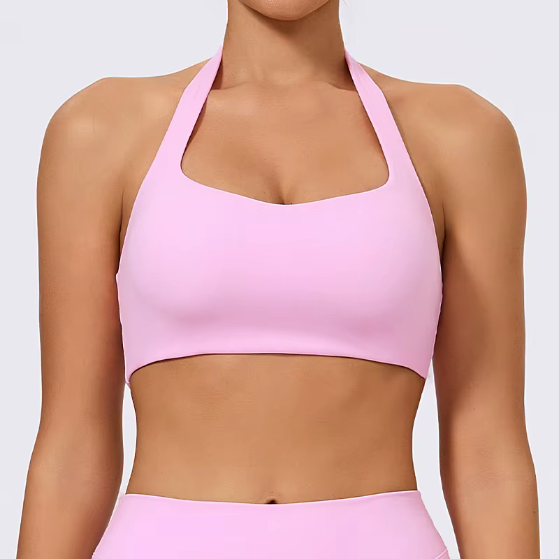 Hearuisavy femmes respirant sport soutien-gorge vêtements de sport vêtements de sport femme dos ouve