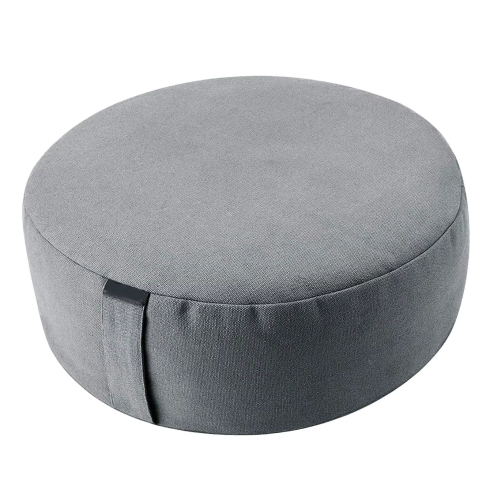 Coussin de méditation rond, doux et confortable, avec housse zippée, pour la maison, le balcon, le b