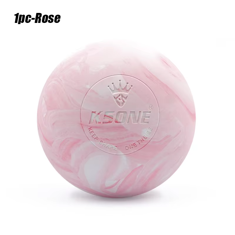 Boule de Massage de Yoga une pièce, boule de Fascia en caoutchouc solide, boule de Relaxation muscul