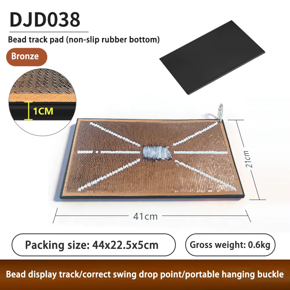 Tapis de putting PGM pour différents niveaux de compétence, tapis de frappe pour le golf