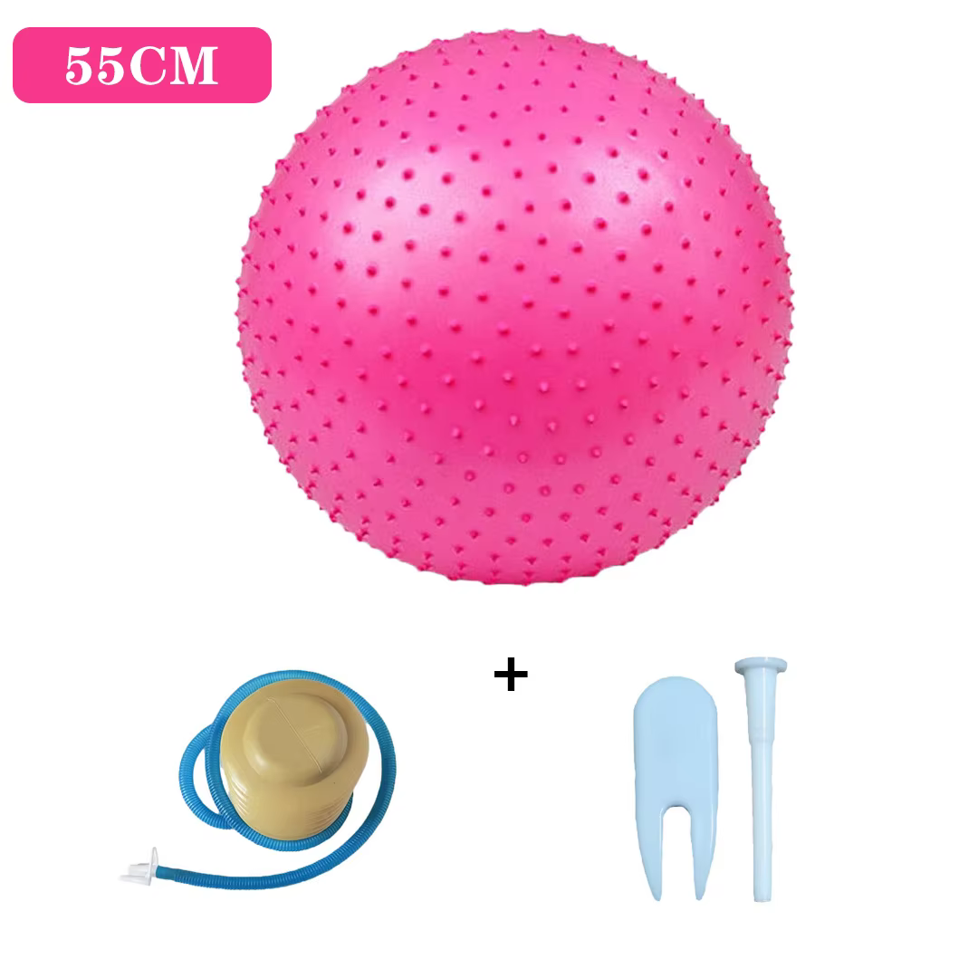 55-75cm balle de Yoga exercice gymnastique Fitness Pilates balle exercice d'équilibre gymnase Fitnes