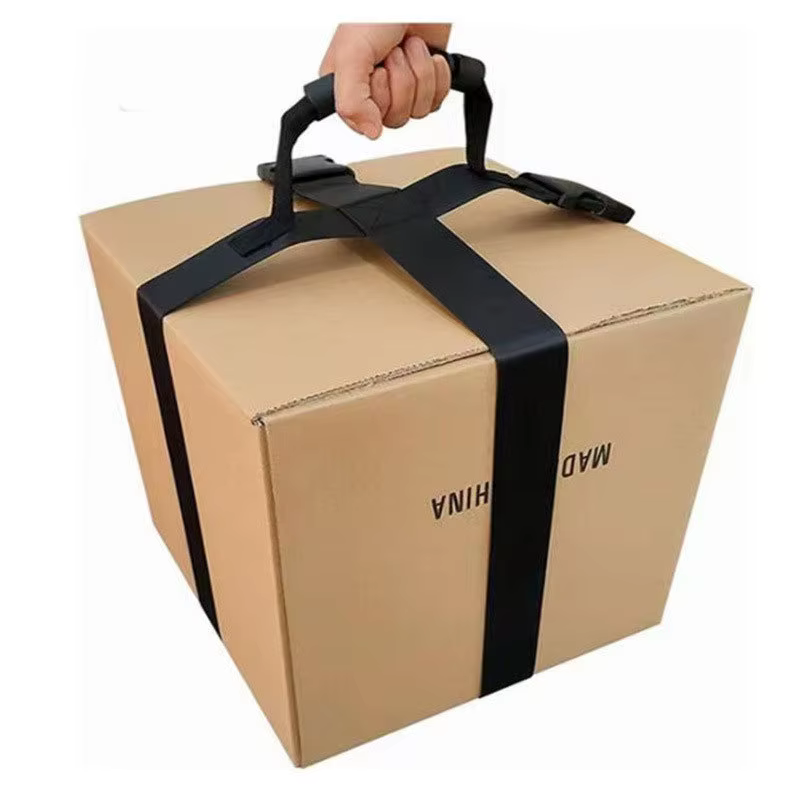Sangle de transport croisée pour bagages, pour un levage sécurisé, transport de boîtes lourdes, cour
