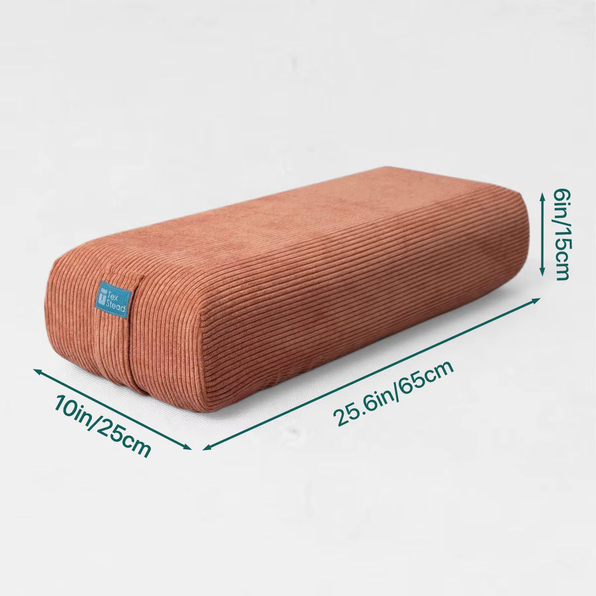 Oreiller de traversin de yoga, coussin de méditation rectangulaire, accessoire de yoga léger, oreill
