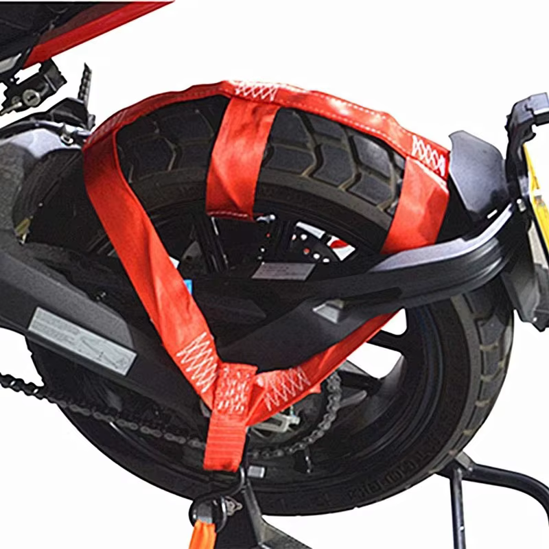 Sangle de fixation pour véhicule électrique et moto, sangle de fixation pour pneu, sangle pour roue